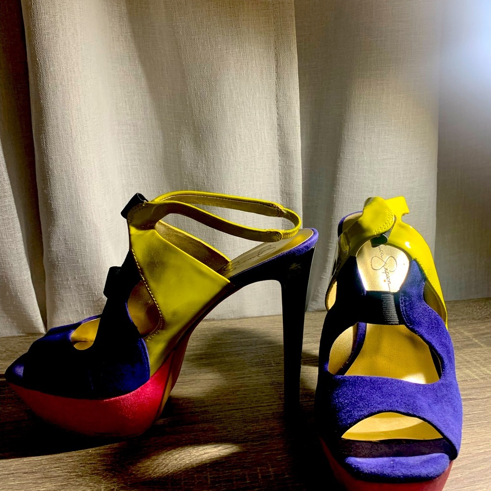 Jessica Simpson, size 10 worn three times and compliments all day.